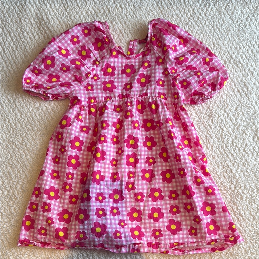 Pink Floral Dress